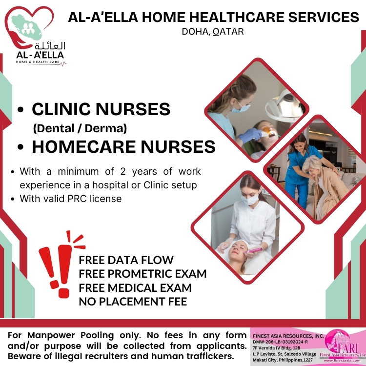 Clinic Nurses, Homecare Nurses