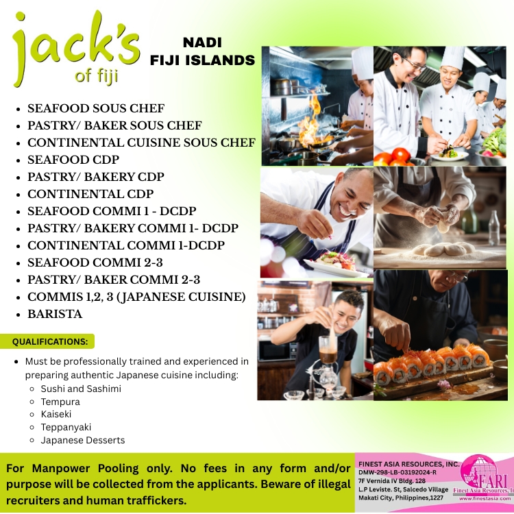 Jack's of Fiji bound to Nadi, Fiji Islands 