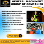General Machinery Group of Companies bound to Lautoka, Fiji Islands