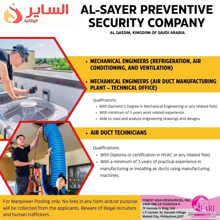 Al Sayer Preventive Security Company bound to Al Qassim, Kingdom of Saudi Arabia