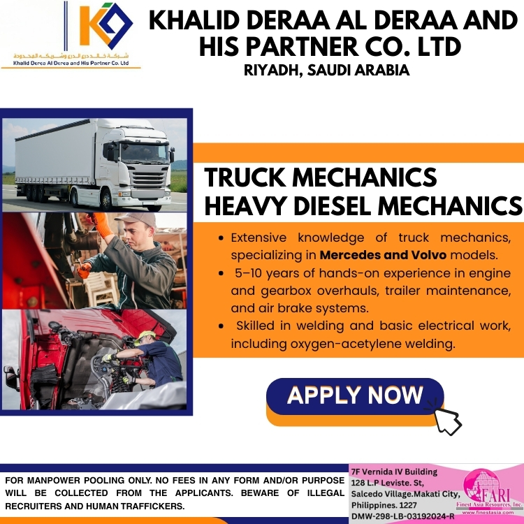 Khalid Deraa Al Deraa and His Partner Co. LTD bound to Riyadh, Saudi Arabia