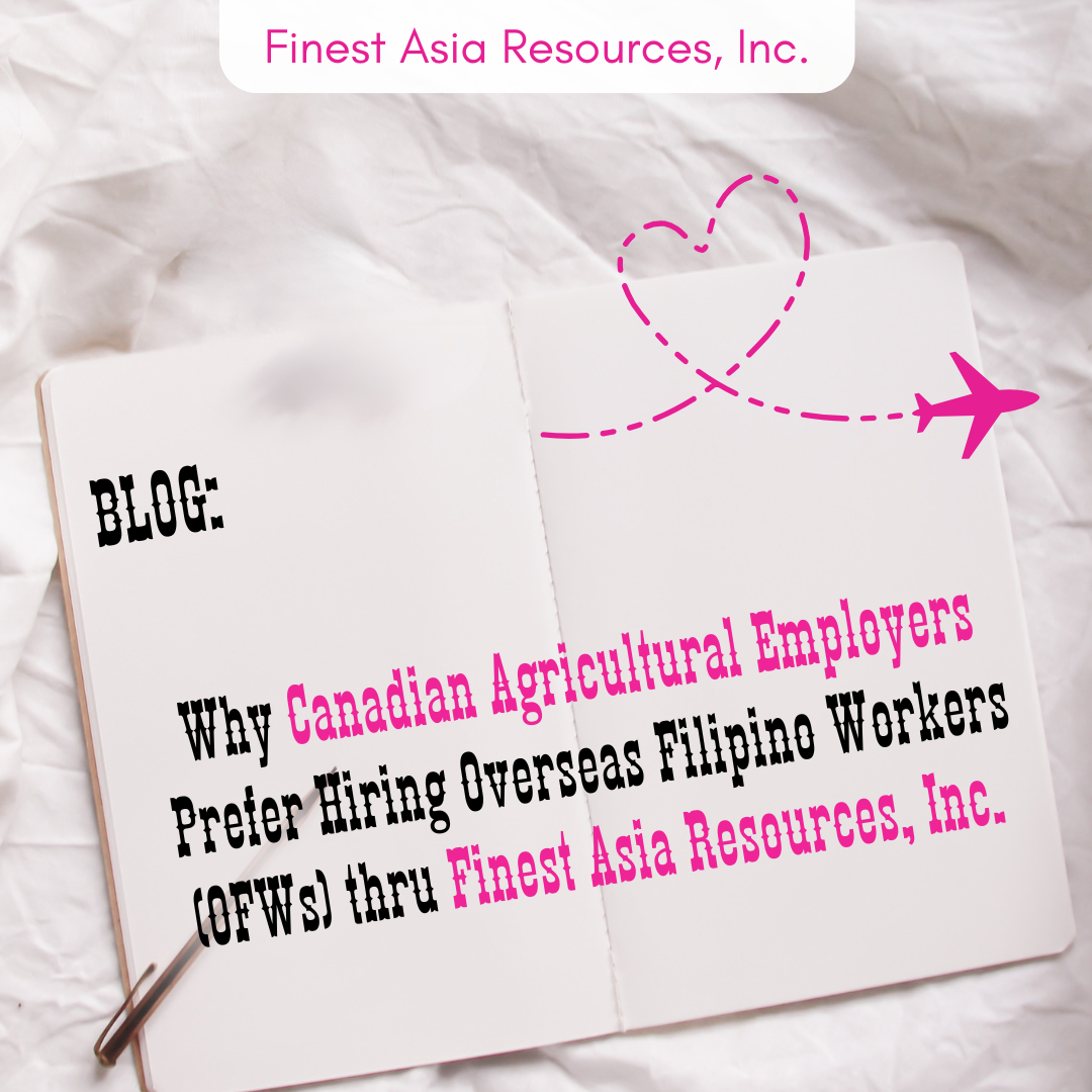 Filipino workers harvesting crops in Canada
