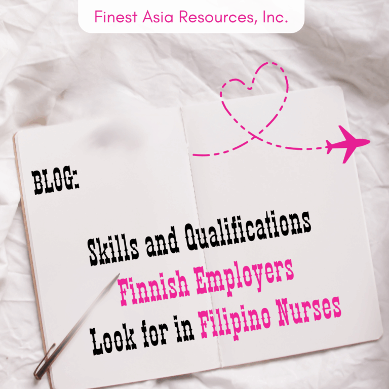 Skills and Qualifications Finnish Employers Look for in Filipino Nurses
