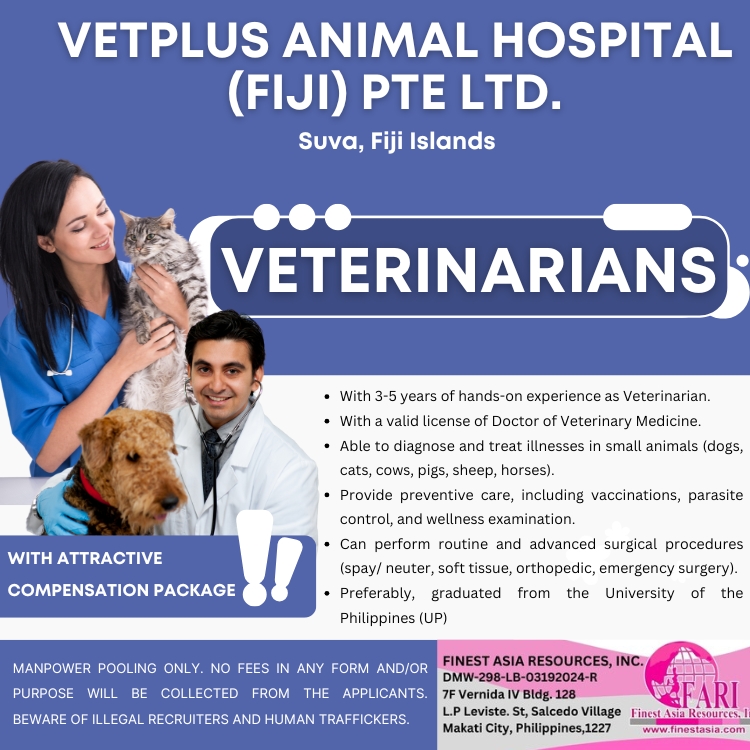 VETPLUS ANIMAL HOSPITAL (FIJI) PTE LTD.
