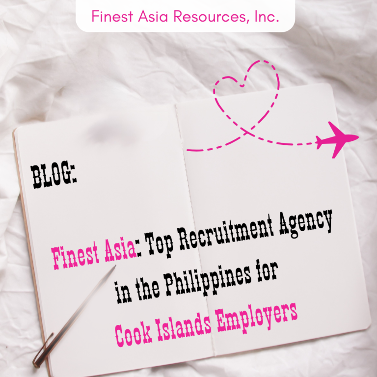 Finest Asia: Top Recruitment Agency in the Philippines for Cook Islands Employers