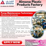 Pump Maintenance Technicians (Mechanical & Controls)