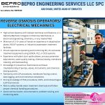 REVERSE OSMOSIS OPERATORS ELECTRICAL MECHANICS