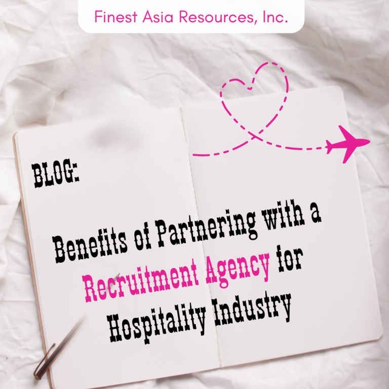 Benefits of Partnering with a Recruitment Agency for Hospitality Industry