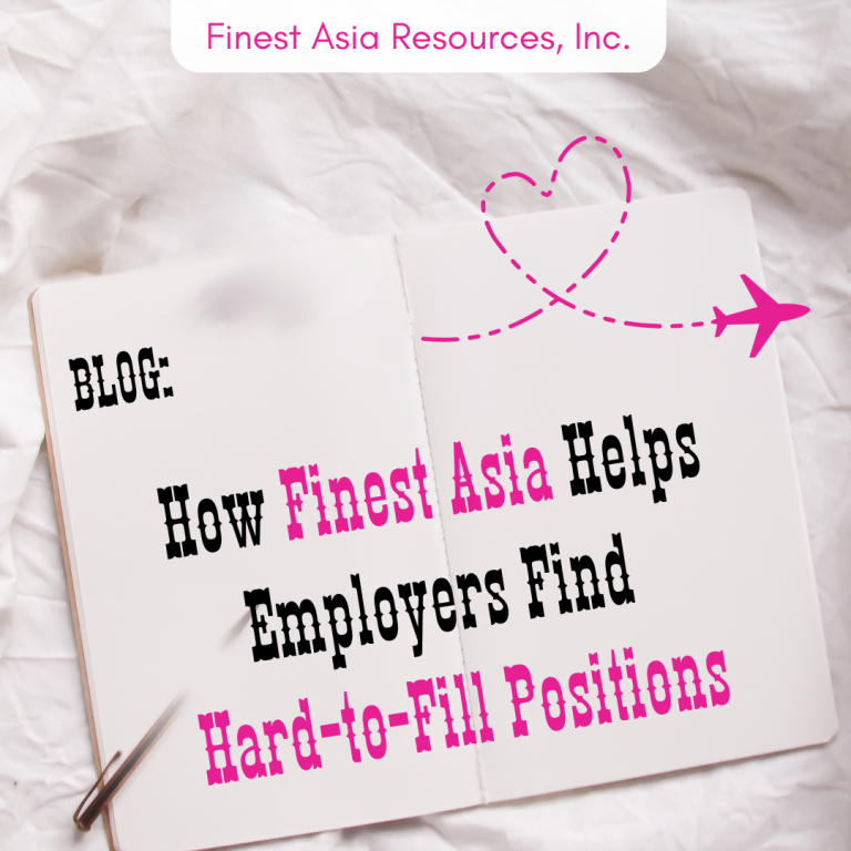 How Finest Asia Helps Employers Find Hard-to-Fill Positions
