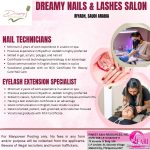 Nail Technicians Eyelash Extension Specialist
